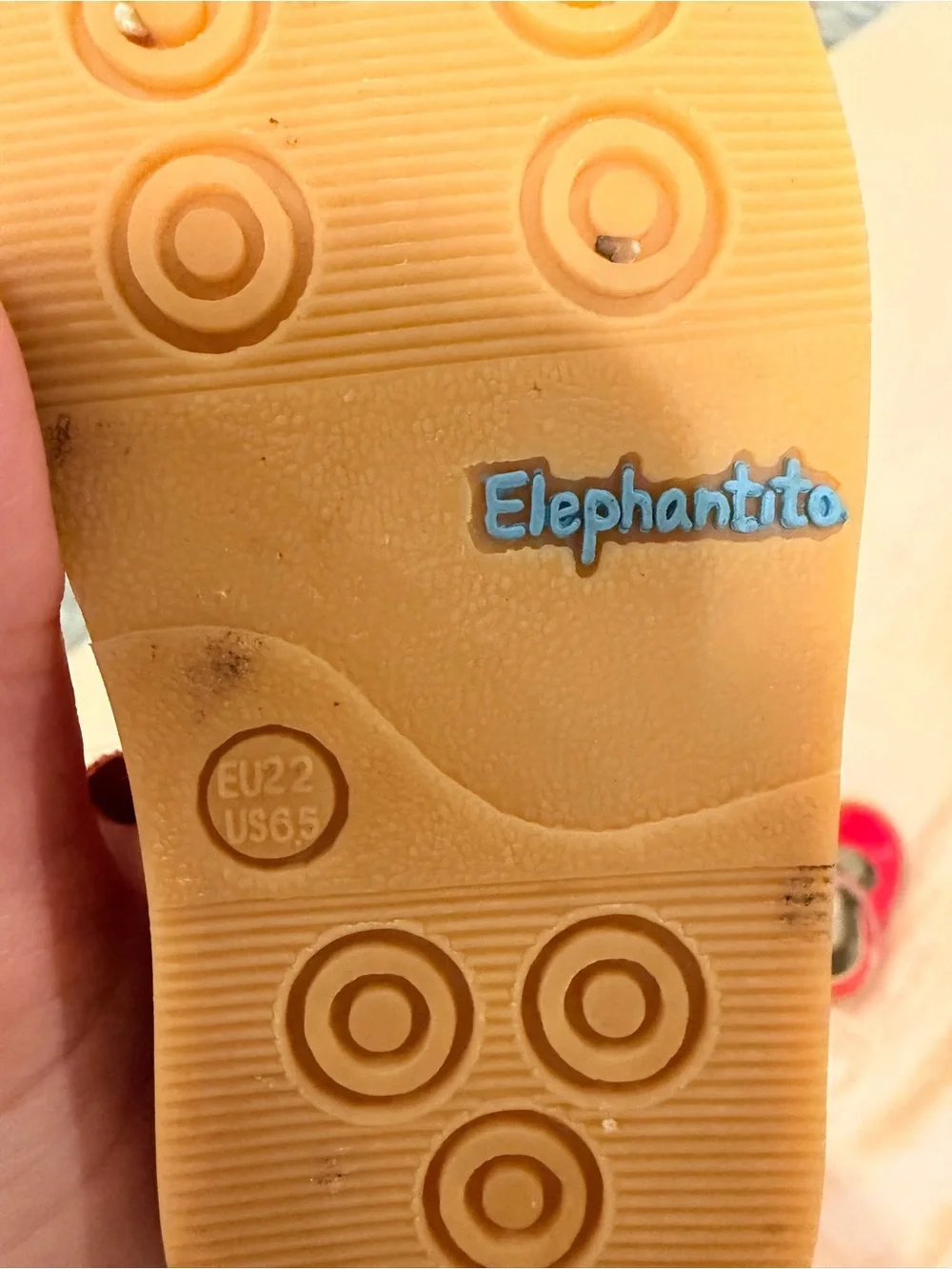 Elephantito Red Patent Mary Jane Shoes for Kids